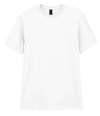 GD04 980 Gildan SoftStyle® EZ T-Shirt White colour image